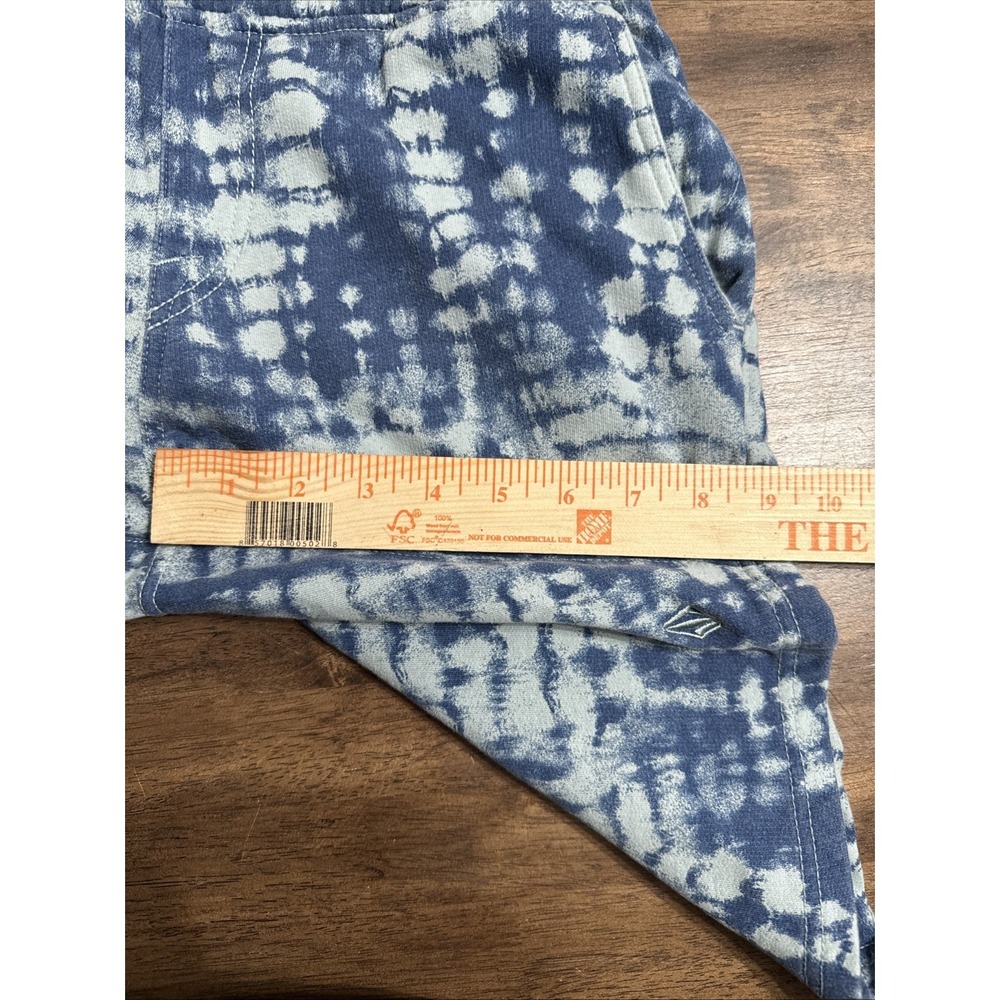 Volcom Sweat Shorts Blue Elastic Waist Flat Front Men's Small Athletic Beach - Picture 9 of 9